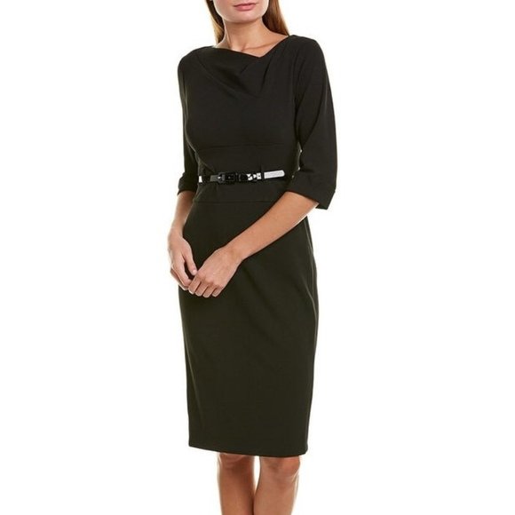Donna Morgan Dresses & Skirts - NWT DONNA MORGAN Belted Cuffed Dress